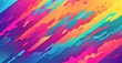 © MIA - Colorful 80s, 90s style background banner with a noisy gradient texture