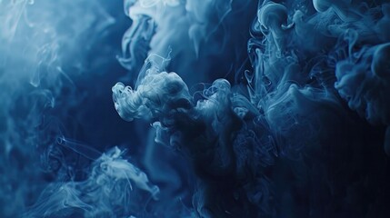 Aufkleber - Detailed view of a smoke cloud. Suitable for various projects