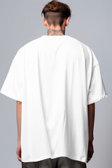 Sticker - PNG men's t-shirt mockup, transparent design