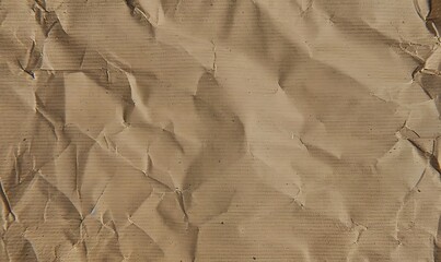 Wall Mural - Paper texture - brown kraft sheet background. 