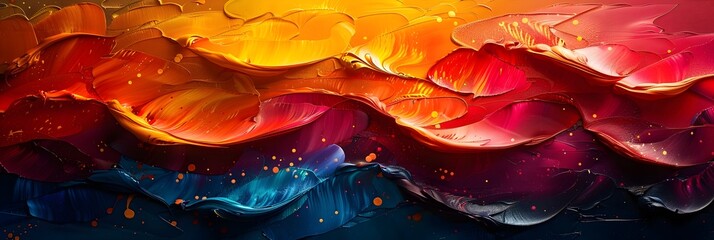 Aufkleber - Ethereal and Mesmerizing Celestial Landscape Inspires Awe and Wonder