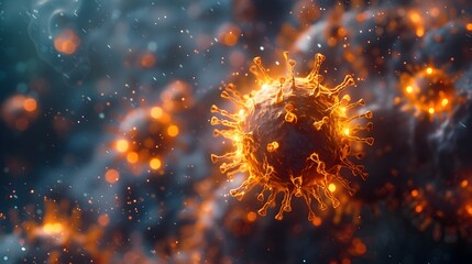 Poster - Explosive Fiery Burst of Energy and Destruction in Dynamic Inferno