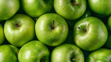Wall Mural - The Green Fresh Apples