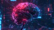 © Rattanathip - Digital rendering of a human brain with glowing neural connections, symbolizing artificial intelligence and futuristic technology.