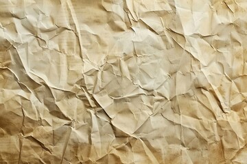 Wall Mural - Crumpled piece of paper. Textured paper. Crumpled piece of paper wallpaper.
