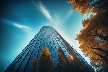 Wall Mural - office building