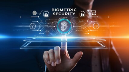 Poster - A focus on digital security and biometric authentication