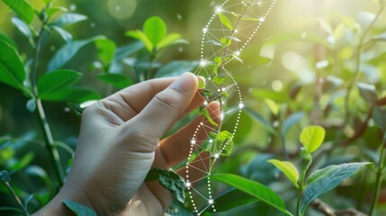 Poster - biotechnology advancements are leading to new treatments and therapies for diseases, as well as inno