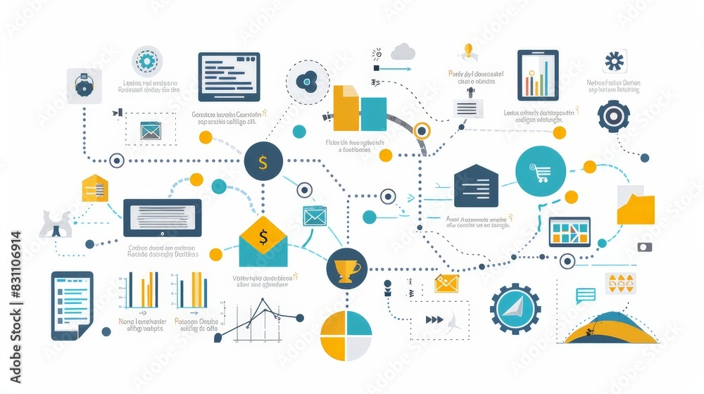 Design a visual guide to the data lifecycle, from data creation and ...