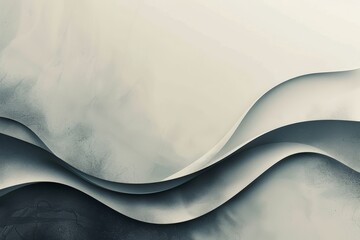 Minimalist Elegance: Sleek Presentation Template with Modern Curves
