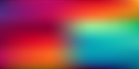 Wall Mural - Rainbow colors background. Wallpaper.Colorful gradient mesh background in rainbow colors