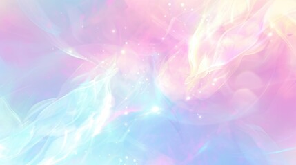 Poster - Blurry pastel-colored vector background with a smooth gradient, perfect for creating a soft, dreamy abstract design