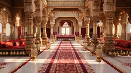 Poster - wedding stage