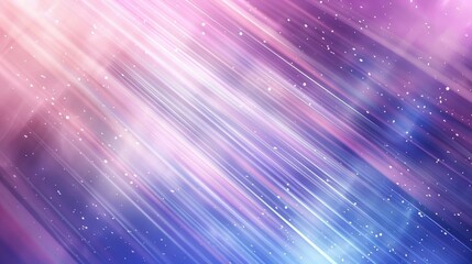 Poster - A pastel gradient background with defocused lines and smooth transitions in shades of purple, pink, and blue, perfect for a stylish and calming design