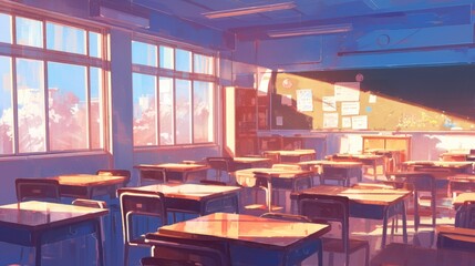 Poster - Inside the classroom