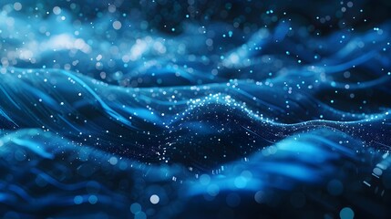 Wall Mural - Captivating Cosmic Currents An Otherworldly Galactic Dance of Light and Energy