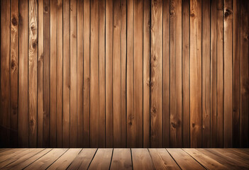 Poster - A wooden background or backdrop