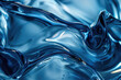 © Philippova - Close up view of blue liquid