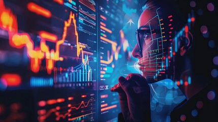 AI-driven insights for financial market predictions. 