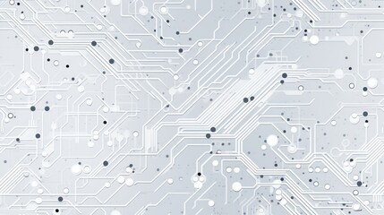 Canvas Print - Circuit board background. Electronic computer hardware technology.