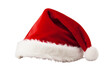 © CHONCHANOK PHOTO - A classic red Santa Claus hat with a white fur trim and pom-pom.  Perfect for Christmas and winter holiday decorations.
