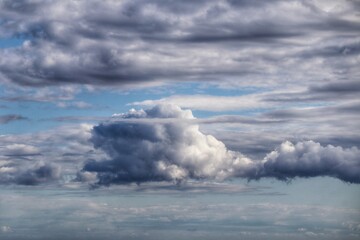 Wall Mural - clouds in the sky