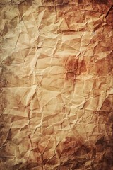 Wall Mural - Wall of paper Crumpled piece of paper. Textured paper. Crumpled piece of paper wallpaper.