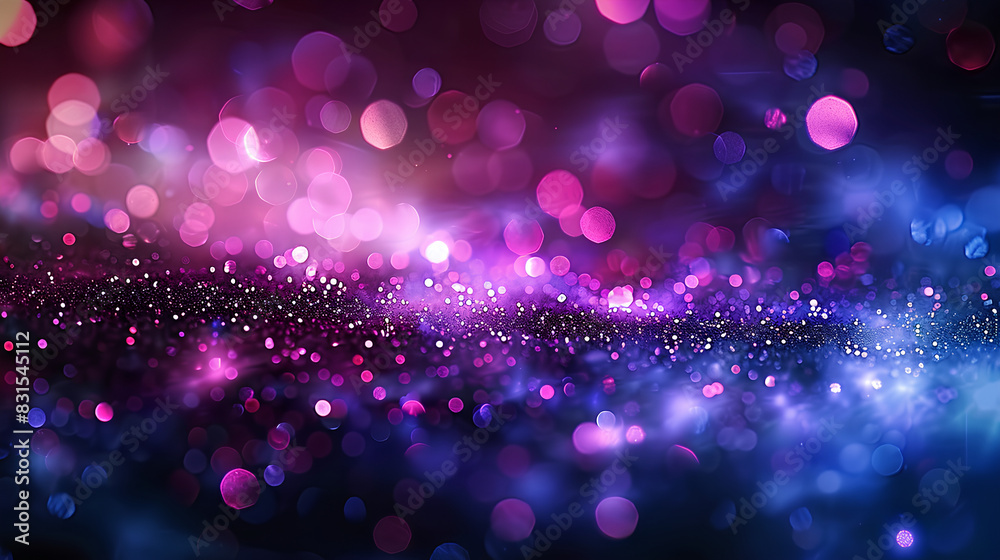 Gleam Blue Color Blur neon light Lens flare overlay Bokeh fluorescent flash gleam ...