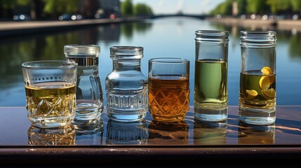 Wall Mural - glass of beer