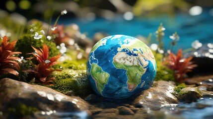 Wall Mural - earth globe  