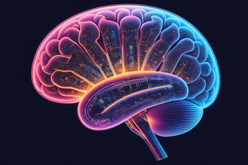 Mind Merge: Human Intelligence Meets Artificial Intelligence, human brain, electronic chip fusion