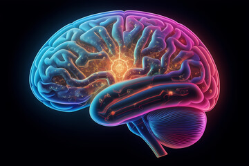 Mind Merge: Human Intelligence Meets Artificial Intelligence, human brain, electronic chip fusion