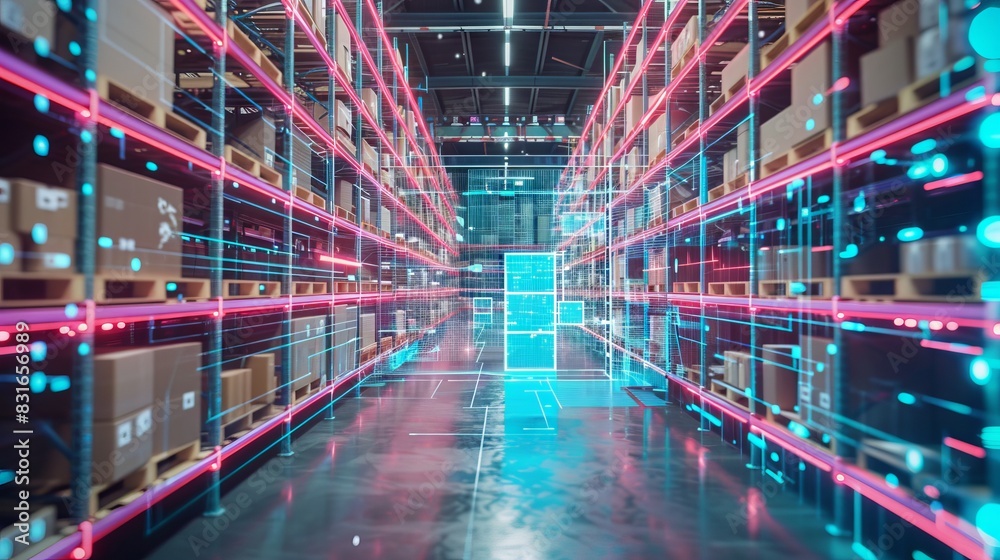 Dynamic Smart Warehouse System Smart warehouse management system using augmented reality technology to ...