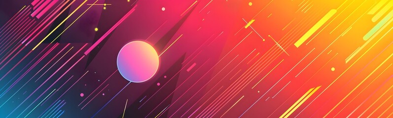 Colorful geometric background, vector illustration.