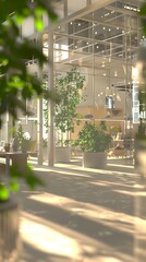 Poster - Biotech Innovation Hub Modern and Minimalist Workspace for Startups and Researchers