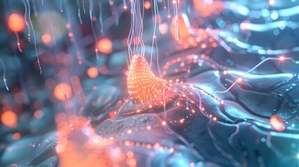 Poster - Optogenetics Research Simulation Controlling Cells with Light for Scientific Discoveries