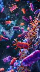 Poster - Antimicrobial Resistance Researchers Combating Bacteria Infections in Medical Research