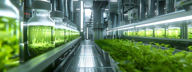 Poster - Cutting Edge Algal Biotech Cultivating Sustainable Biofuels and Bioproducts in an Innovative Green
