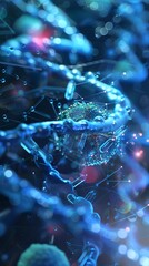 Aufkleber - nanobiotechnology convergence exploring the microscopic intersection of science and innovation