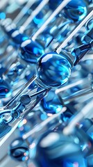 Poster - captivating biotech spheres exploring the social impact of biotechnology