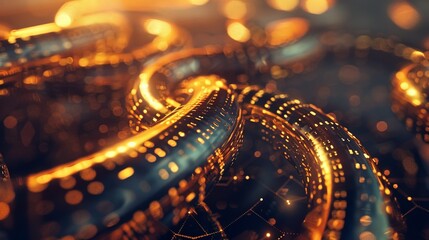 Poster - cryptocurrency and blockchain technology will revolutionize finance, commerce, and governance in the