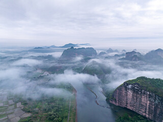 Wall Mural - Longhu Mountain Scenery in Jiangxi, China