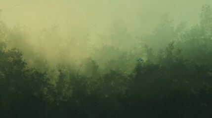 Wall Mural - a nature-inspired gradient background merging forest green with earthy brown, ideal for organic and 