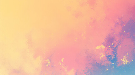 Poster - Pink and Yellow Abstract Watercolor Background for Design and Art with copy space text for design and art websites