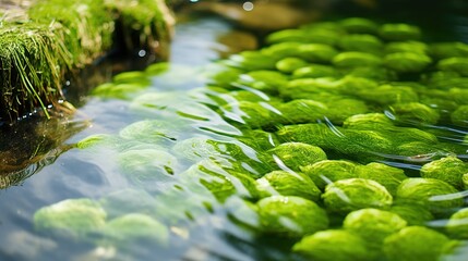 Poster - fern in water