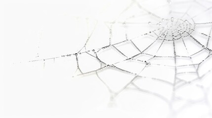 spider s web against a white background