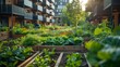 © Wirestock - AI generated illustration of A bountiful container garden with fresh veggies and more