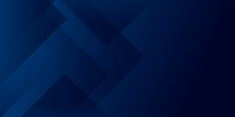 Leinwandbilder - Modern Abstract dark blue transparent background with triangle shapes. Space futuristic design concept. Decorative web layout or poster, banner, wallpaper paper texture gradient background vector..