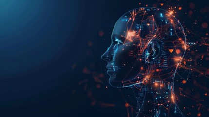 Aufkleber - Digital transformation technology strategy, IoT, internet of things. transformation of ideas and the adoption