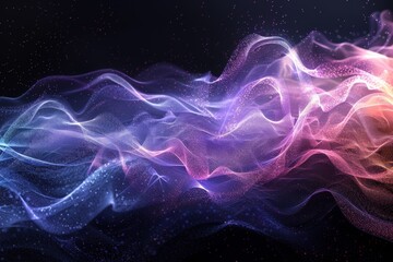 Wall Mural - A colorful, swirling cloud of smoke and fire in the sky. background or wallpaper